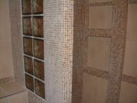 Luxfery a mozaika v koupelně